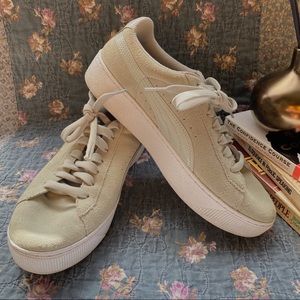PUMA Suede Platform Shoes